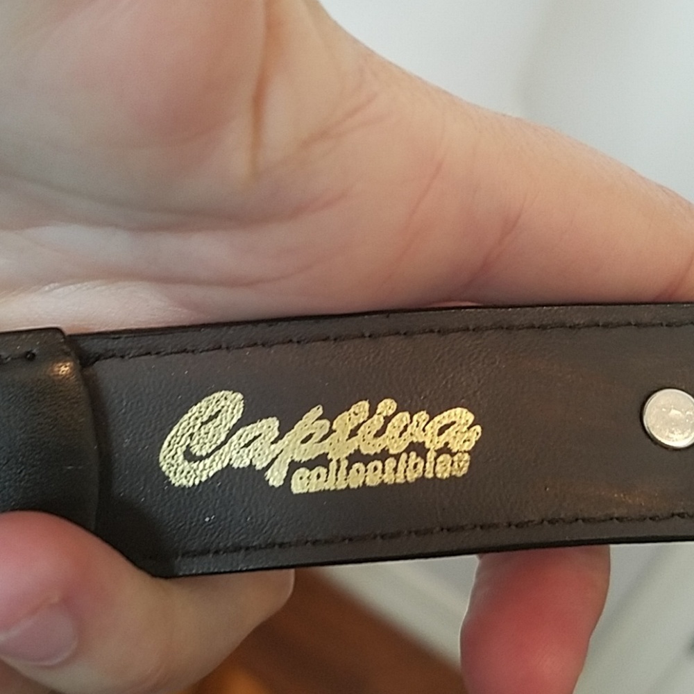 Captiva Collectibles Brown Leather Belt - Picture 4 of 5